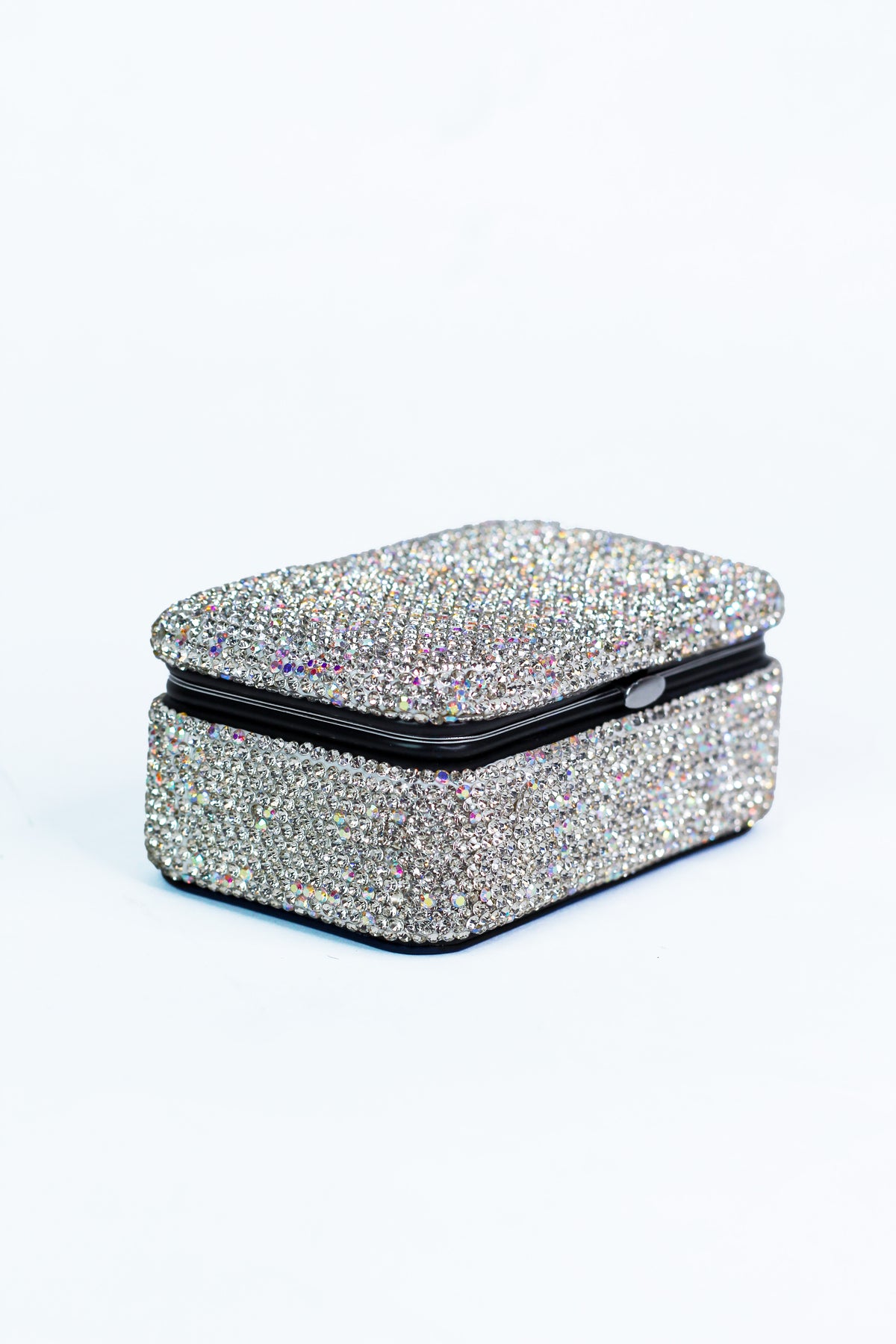 Rectangle Rhinestone Jewelry Box