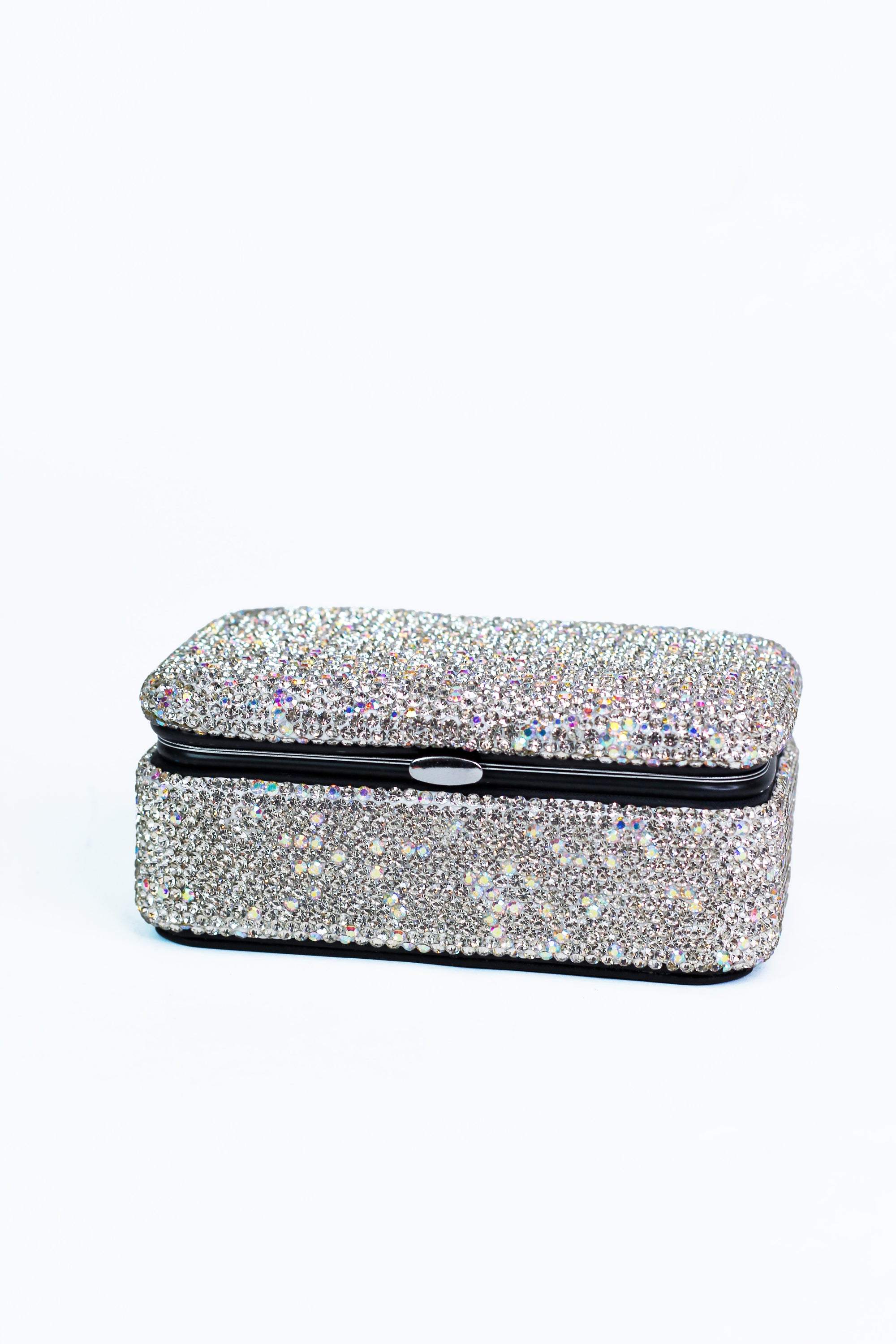 Rectangle Rhinestone Jewelry Box