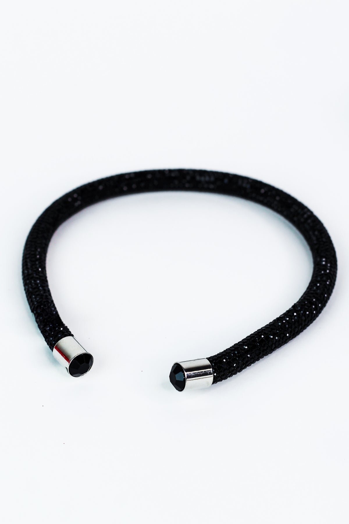 Thick All Rhinestone Fabric End Headband