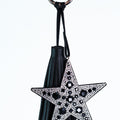 Star Stone Purse Charm with Tassel