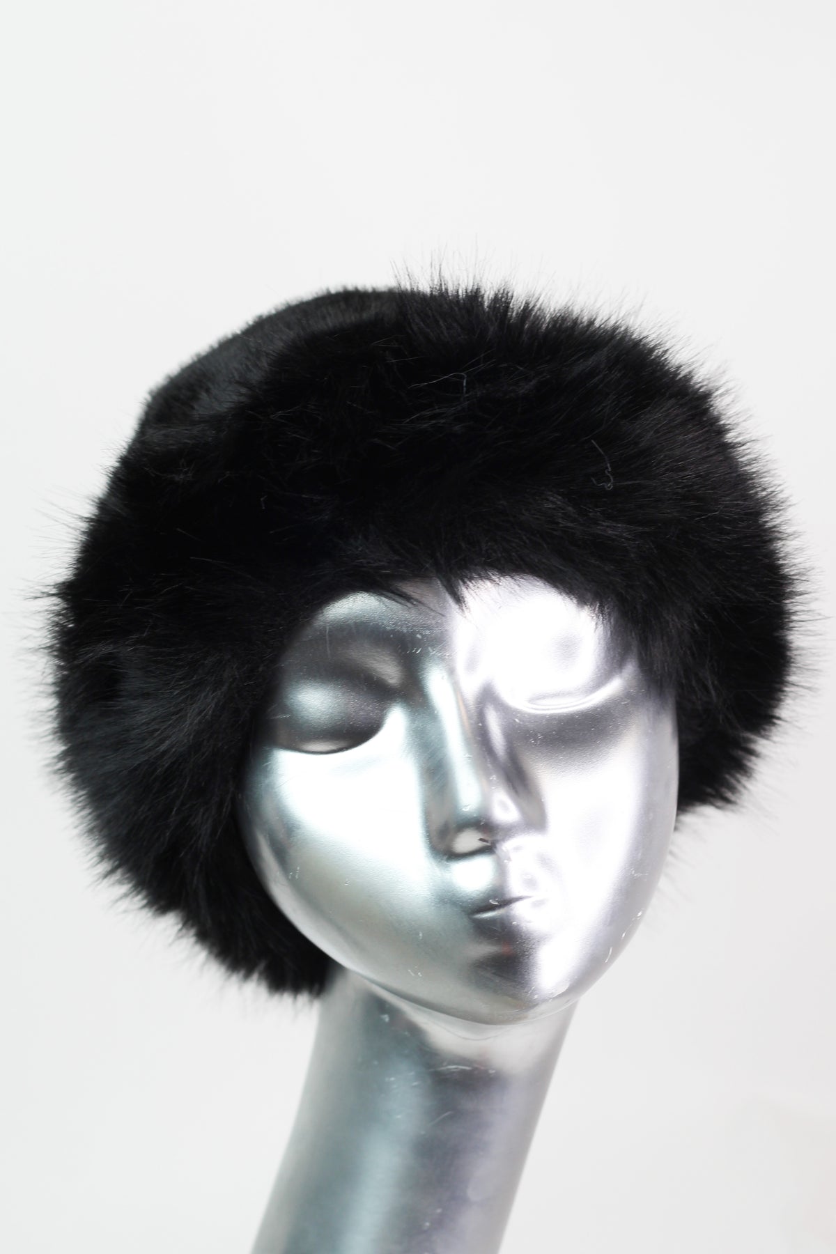 Solid Color Faux Fur Hat