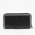 Rhinestone Embellished Clutch Wallet