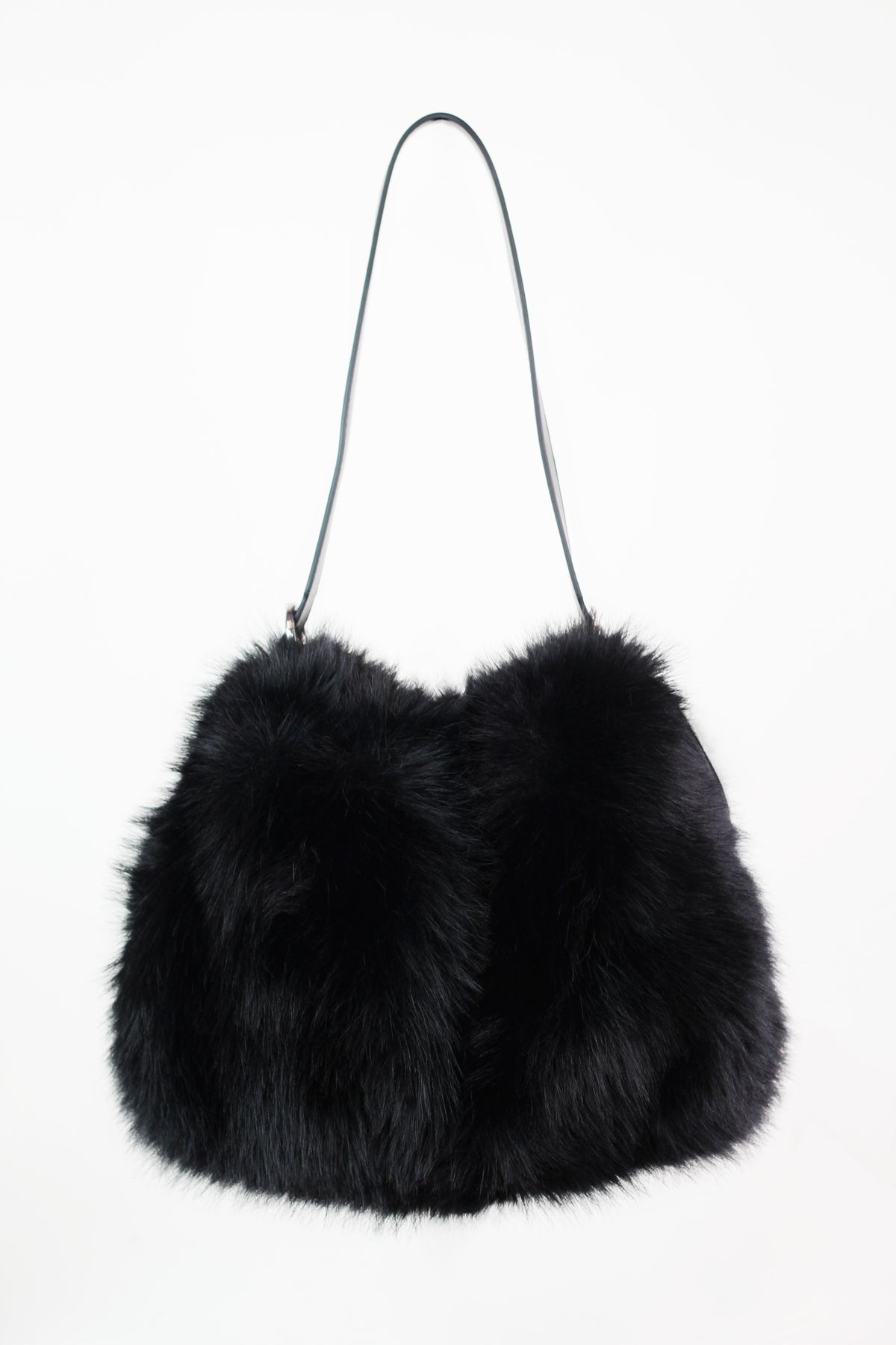 Faux Fur Purse w/ Shoulder Strap