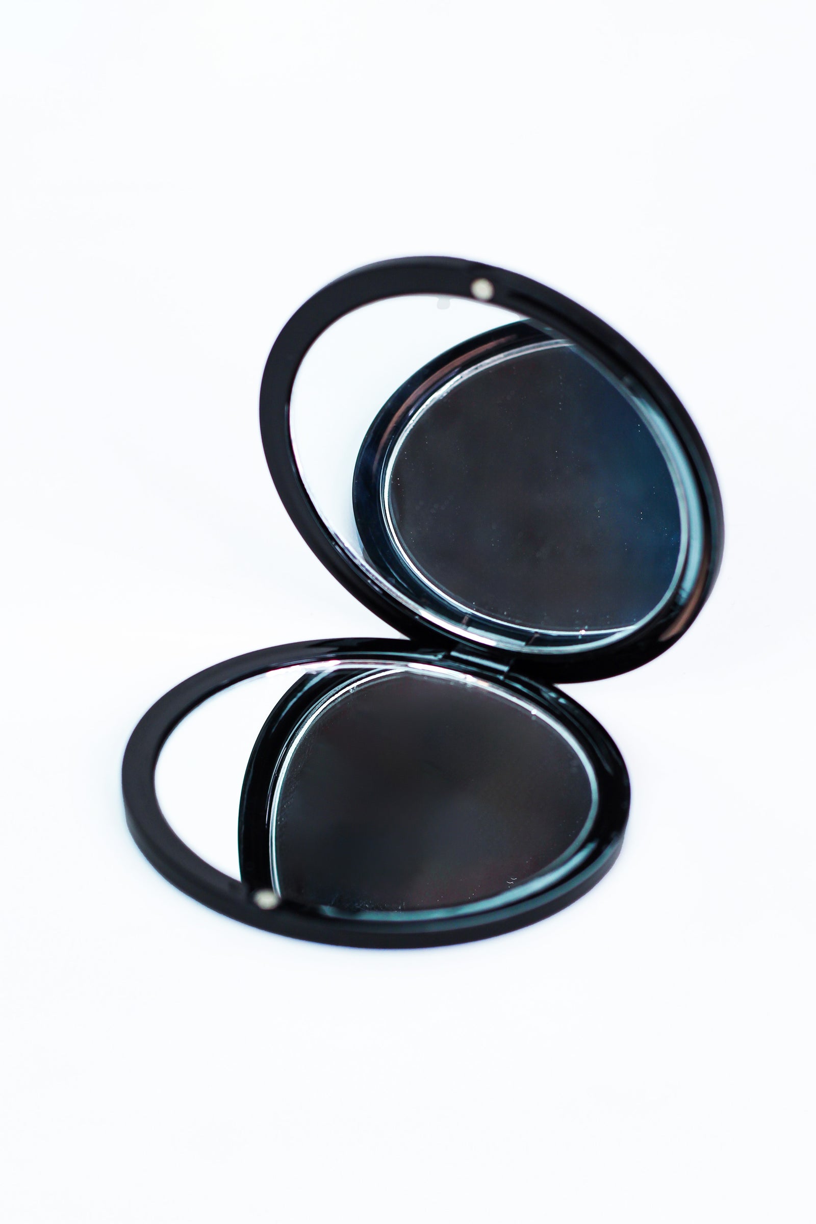 Rhinestone Double Mirror Compact