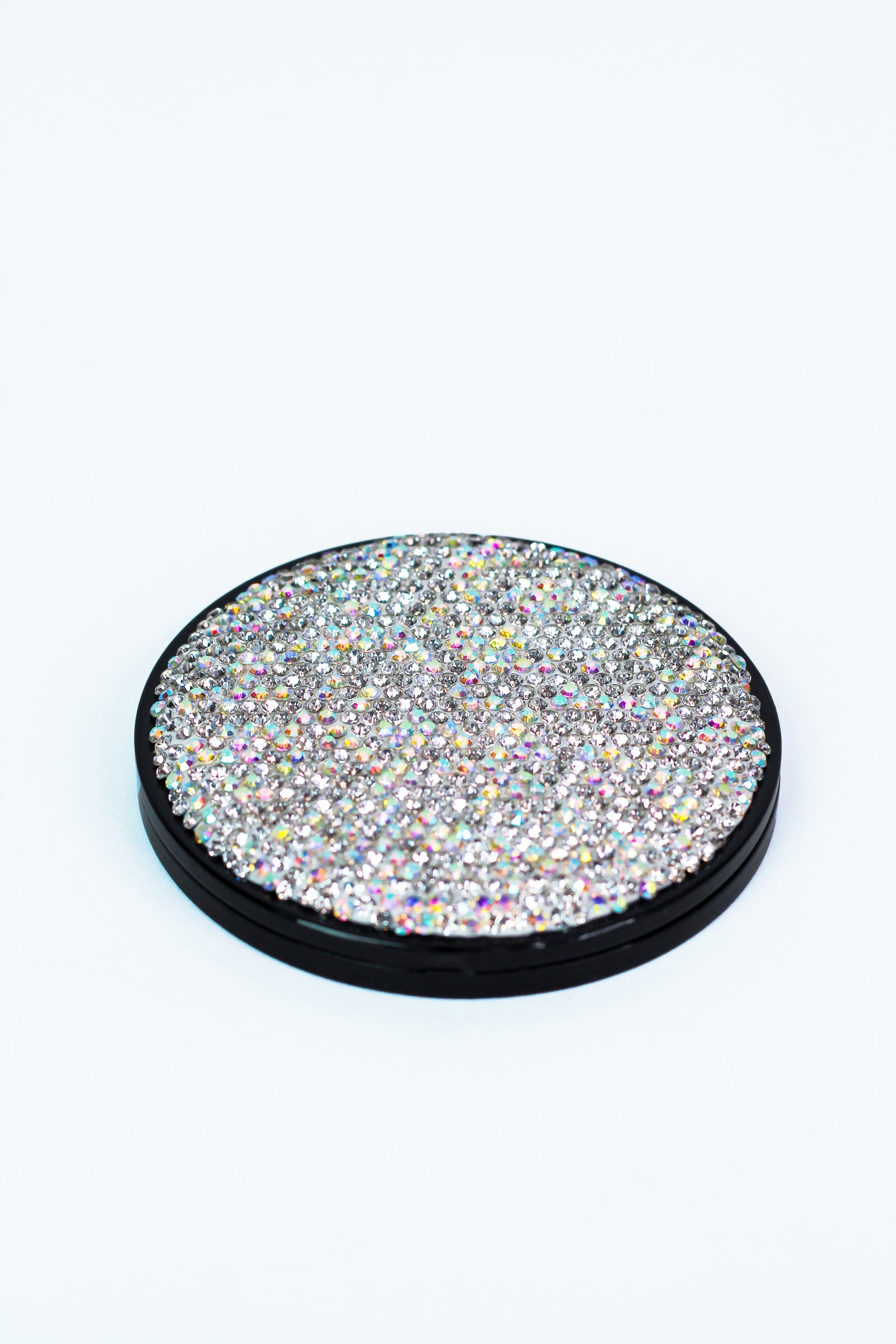 Rhinestone Double Mirror Compact