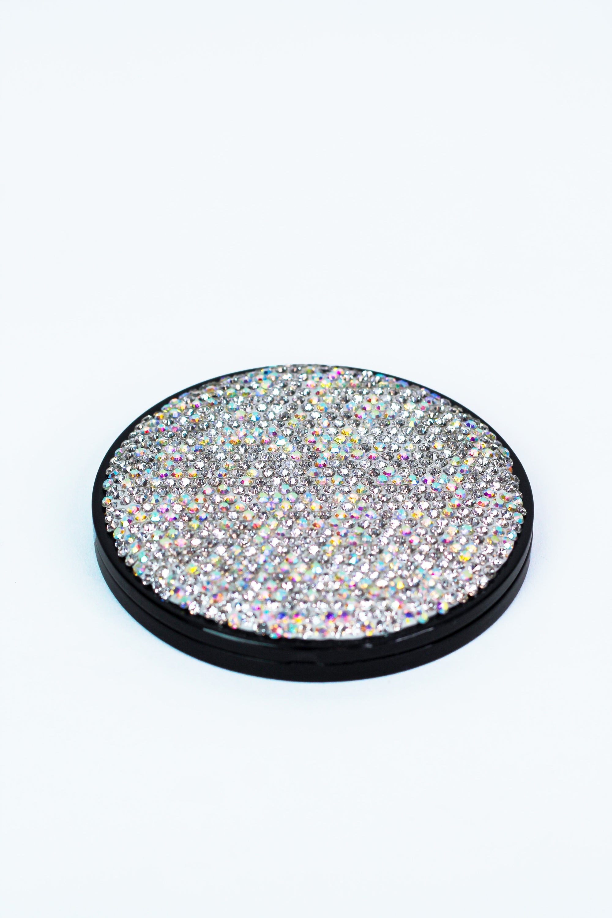 Rhinestone Double Mirror Compact