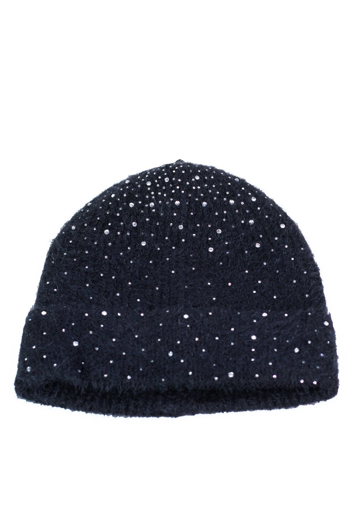 Front Rhinestone Accent Skull Cap