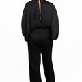 Mock Neck Batwing Jumpsuit