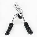 Silver Clamp Rhinestone Handle Eyelash Curler