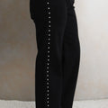 Low Rise Studded Baggy Jeans