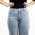 All Rhinestone Jean Shorts