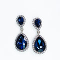 Teardrop Rhinestone Trim Earring - Glitz & Ears Boutique