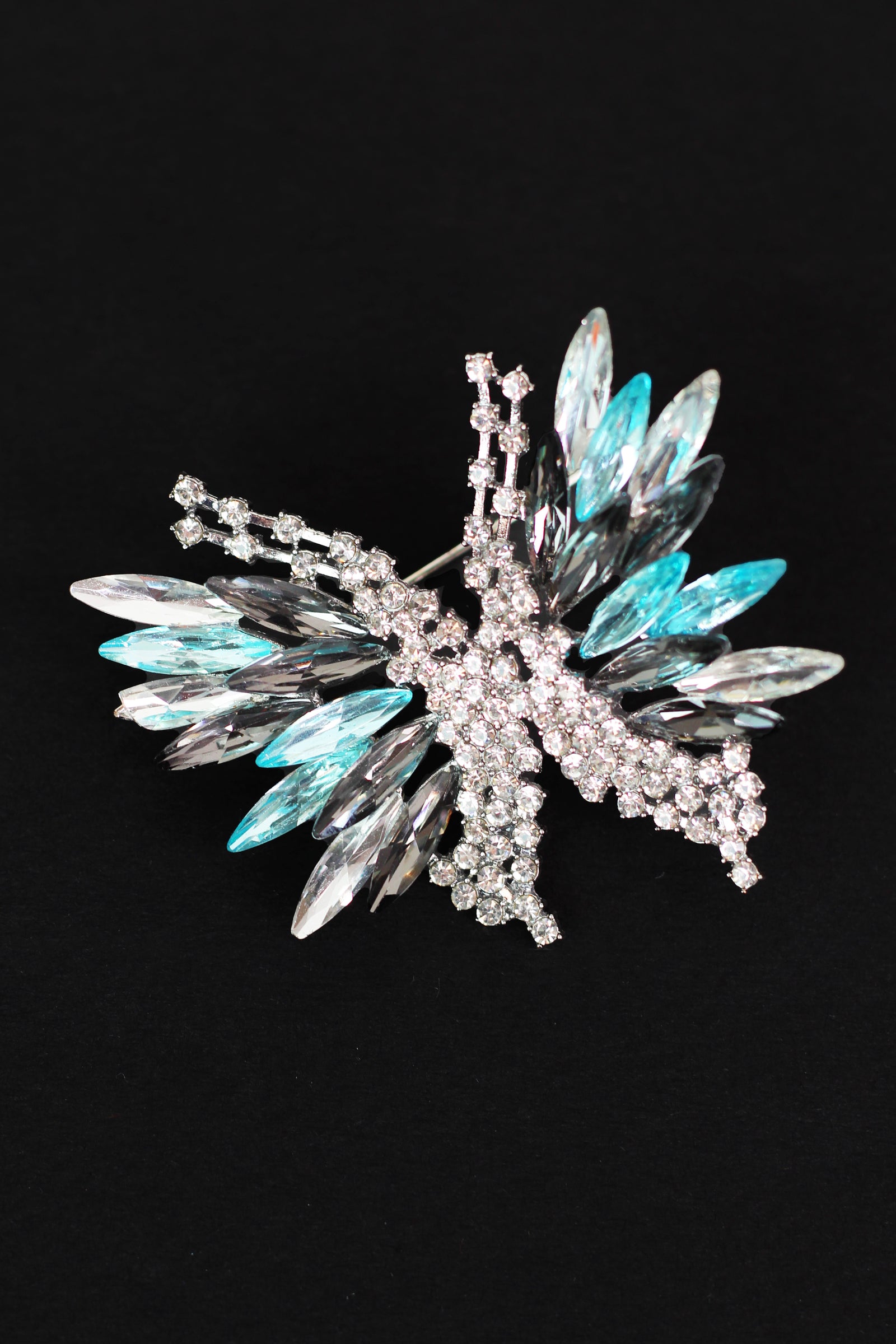 Skinny Almond Wings Butterfly Brooch