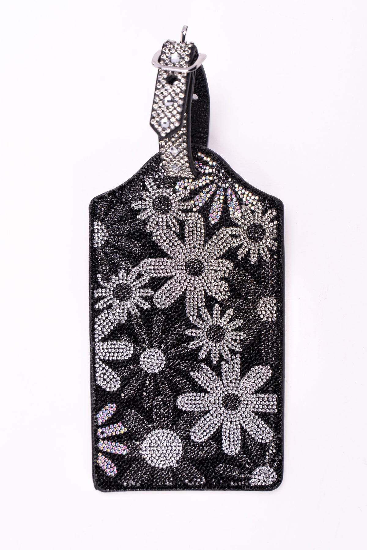 Rhinestone Luggage Tag