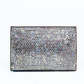 All Rhinestone Front Solid Back Card Holder