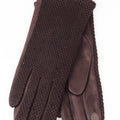 Waffle Knit & Rhinestone Gloves