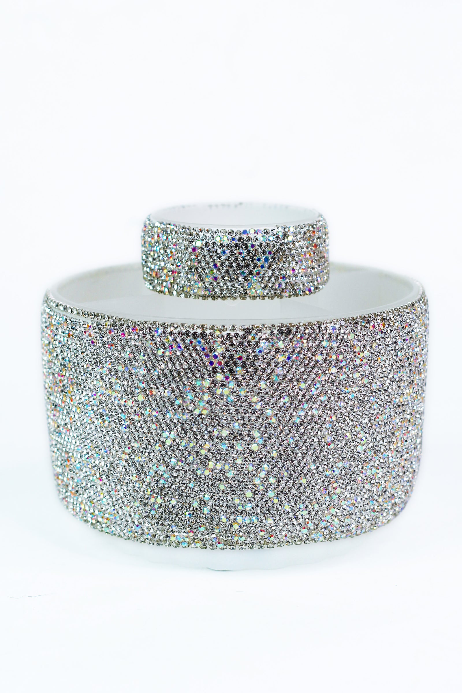 All Rhinestone Make Up Brush Holder