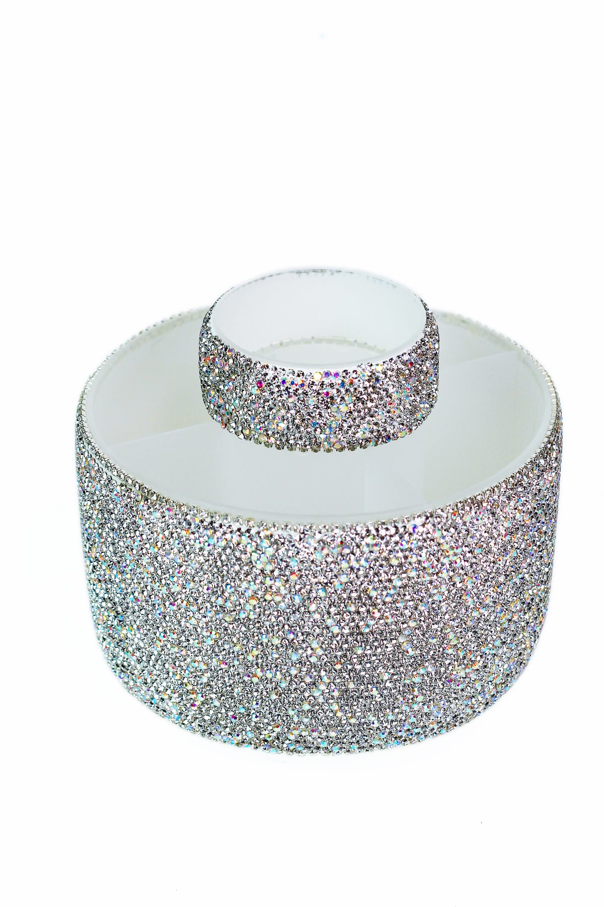 All Rhinestone Make Up Brush Holder