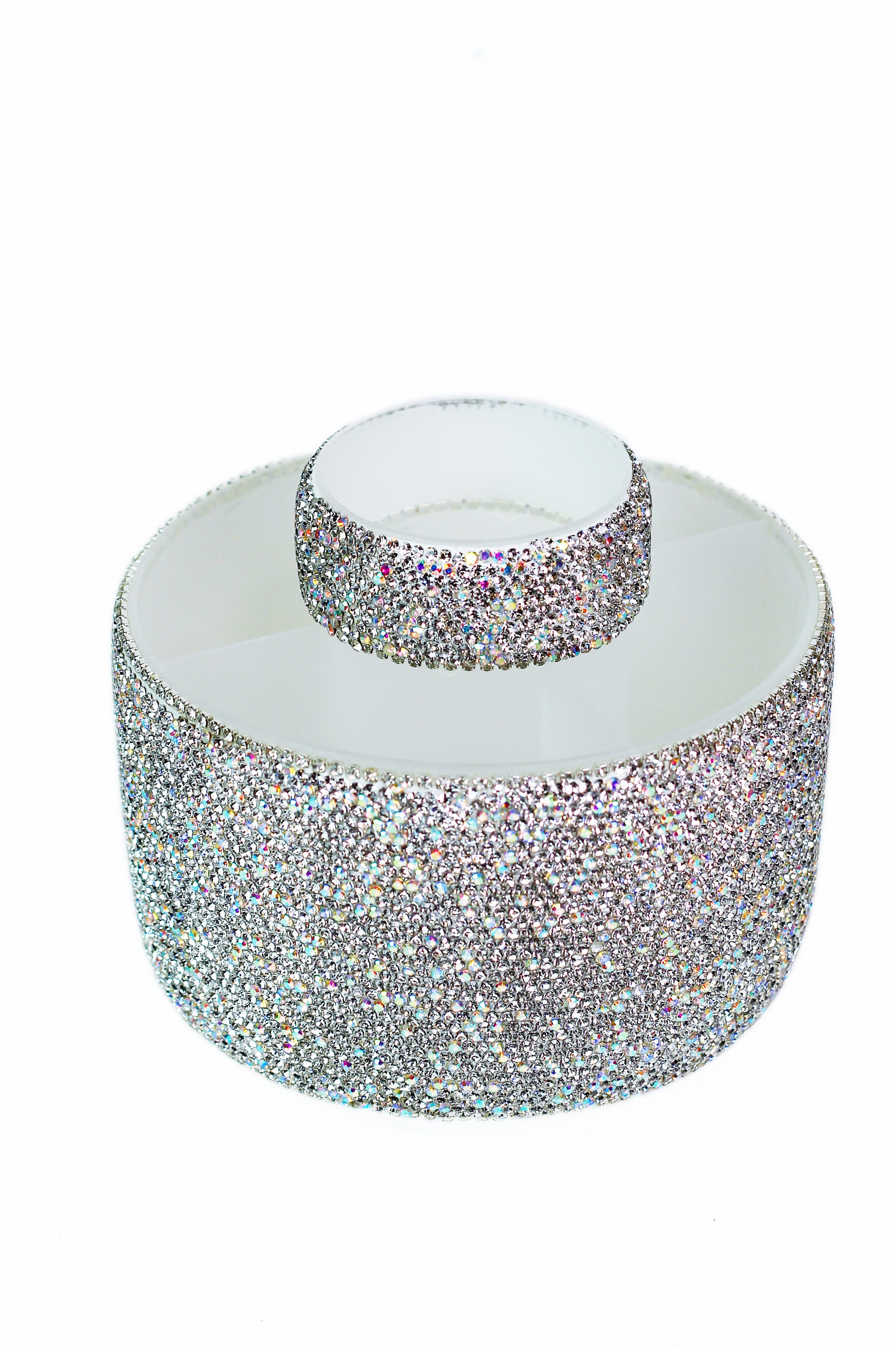 All Rhinestone Make Up Brush Holder