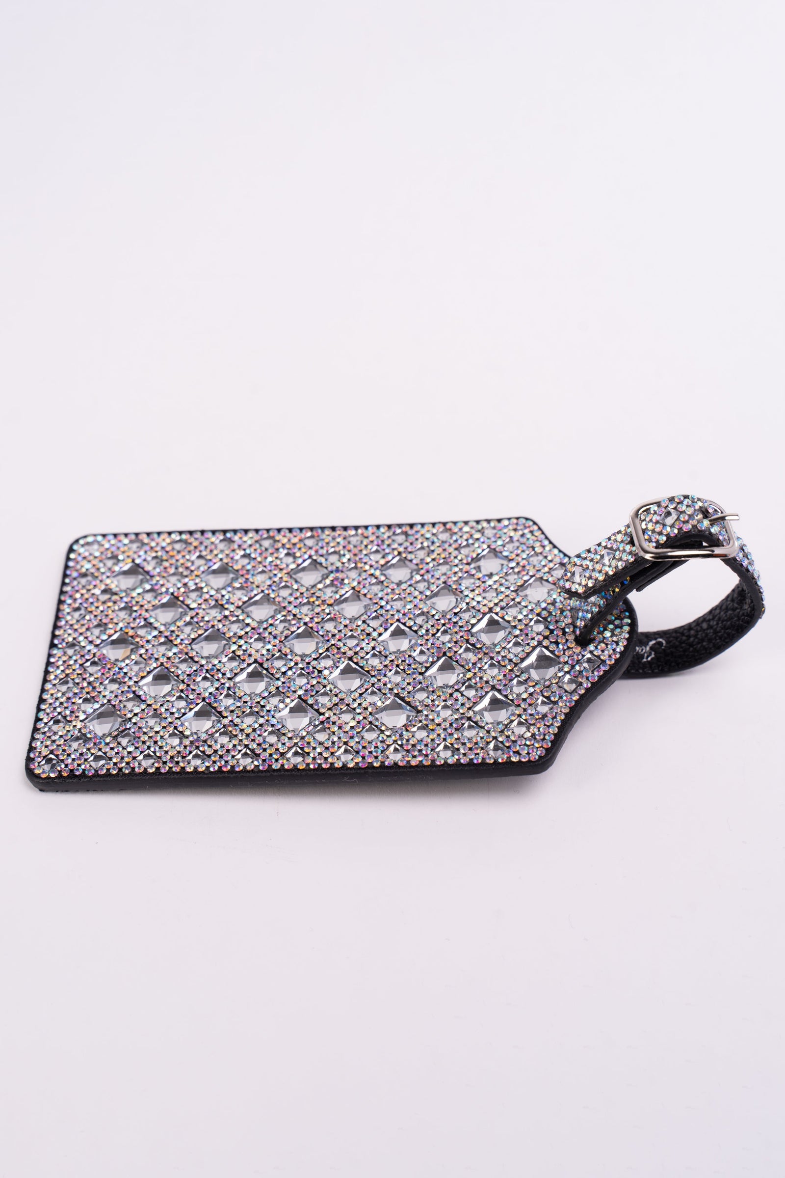 Rhinestone Luggage Tag