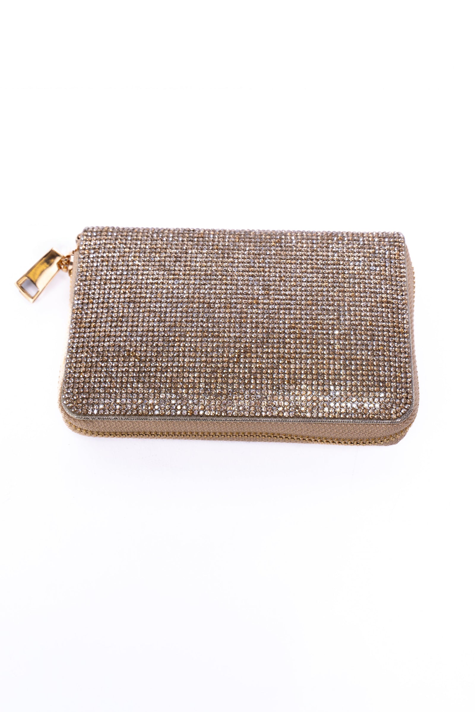 All Rhinestone Front & Back Wallet (4x6")