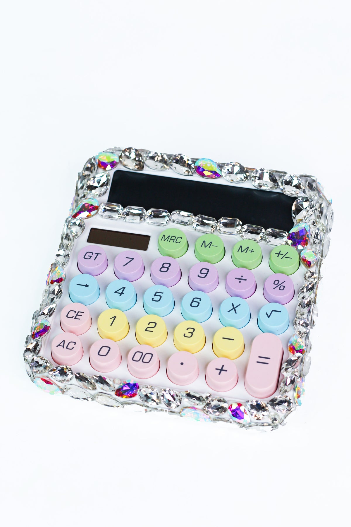 Two Tone Multi Size Rhinestone Trim Large Calculator