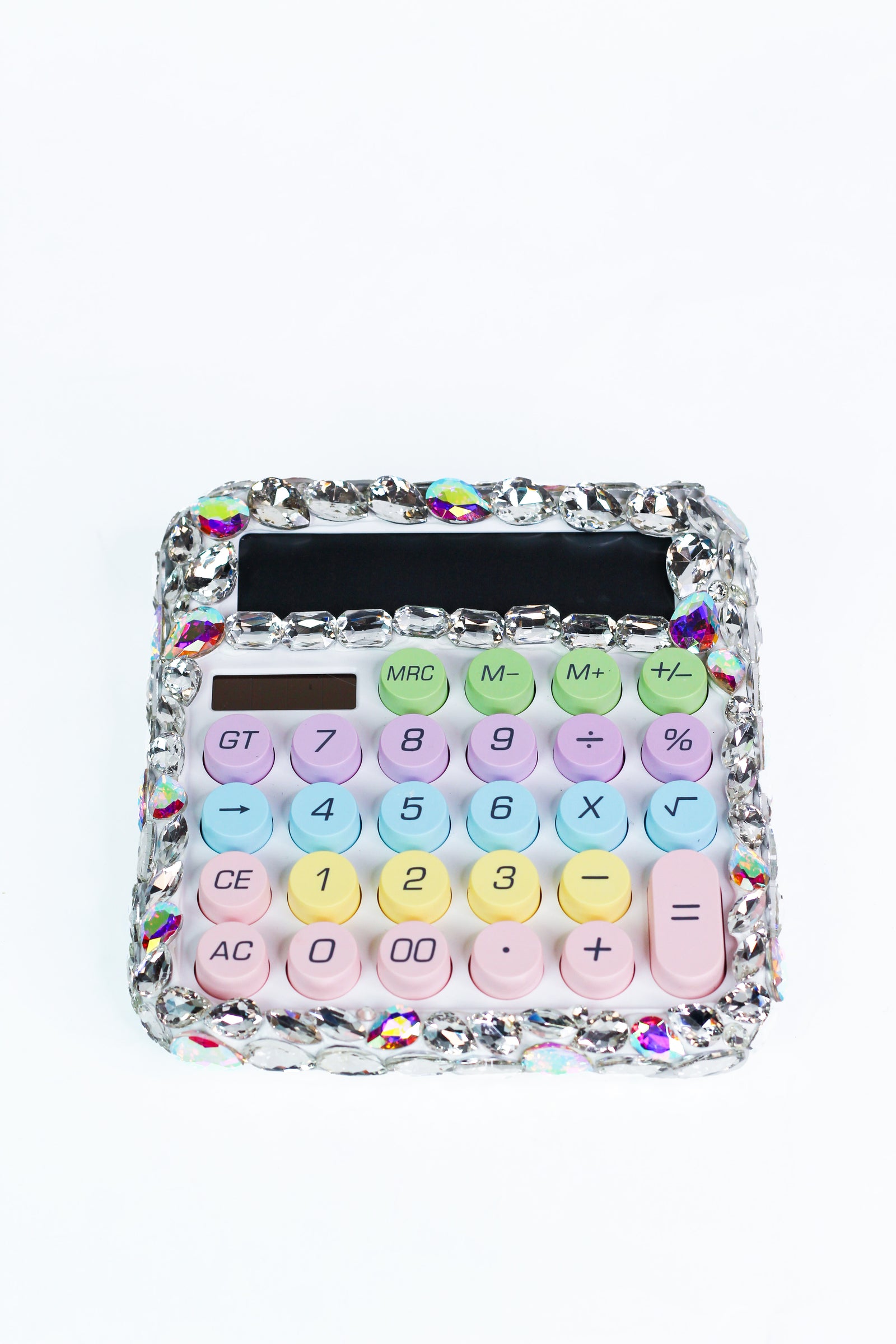 Two Tone Multi Size Rhinestone Trim Large Calculator