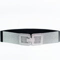 Rhinestone Buckle Design Belt