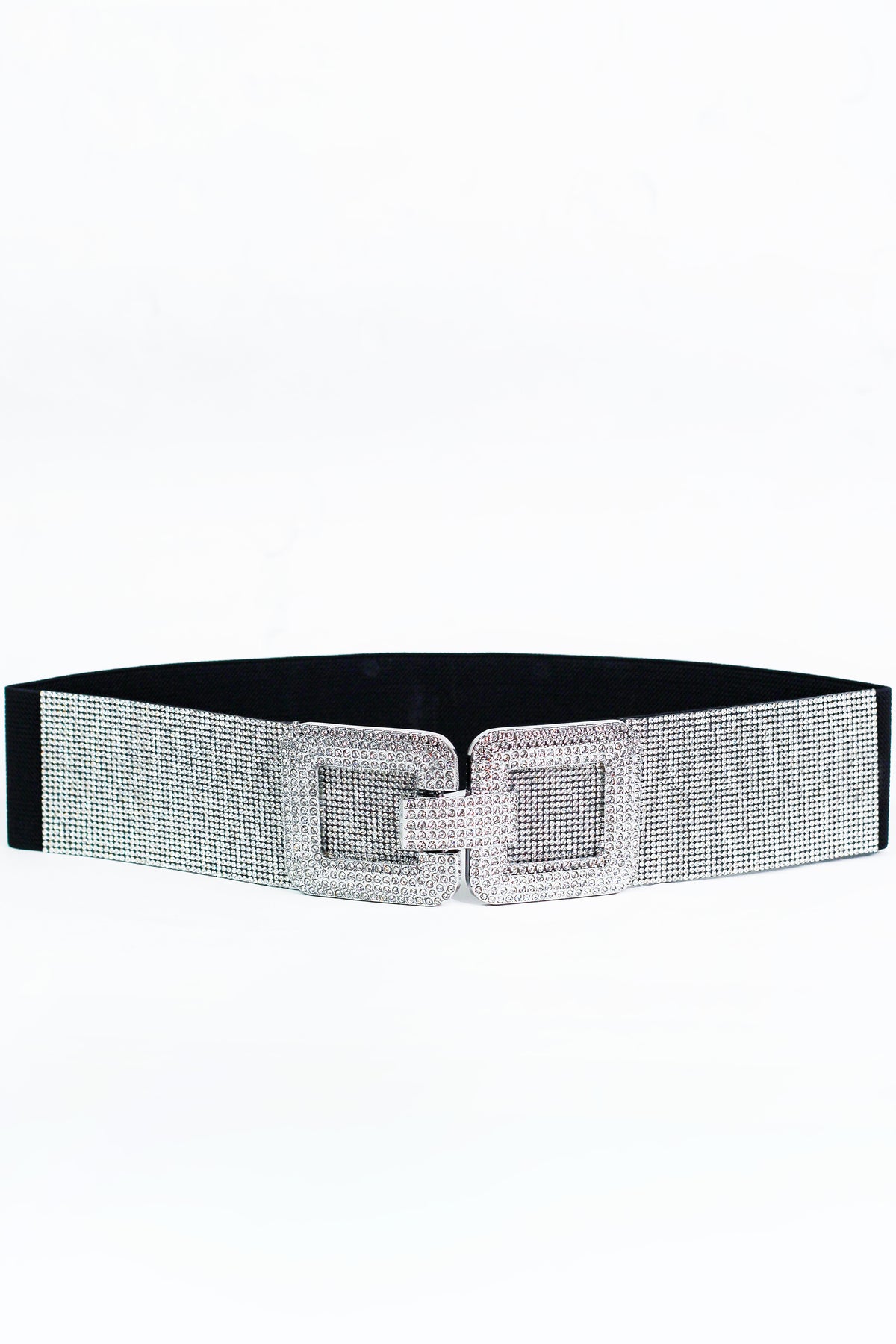 Rhinestone Buckle Design Belt