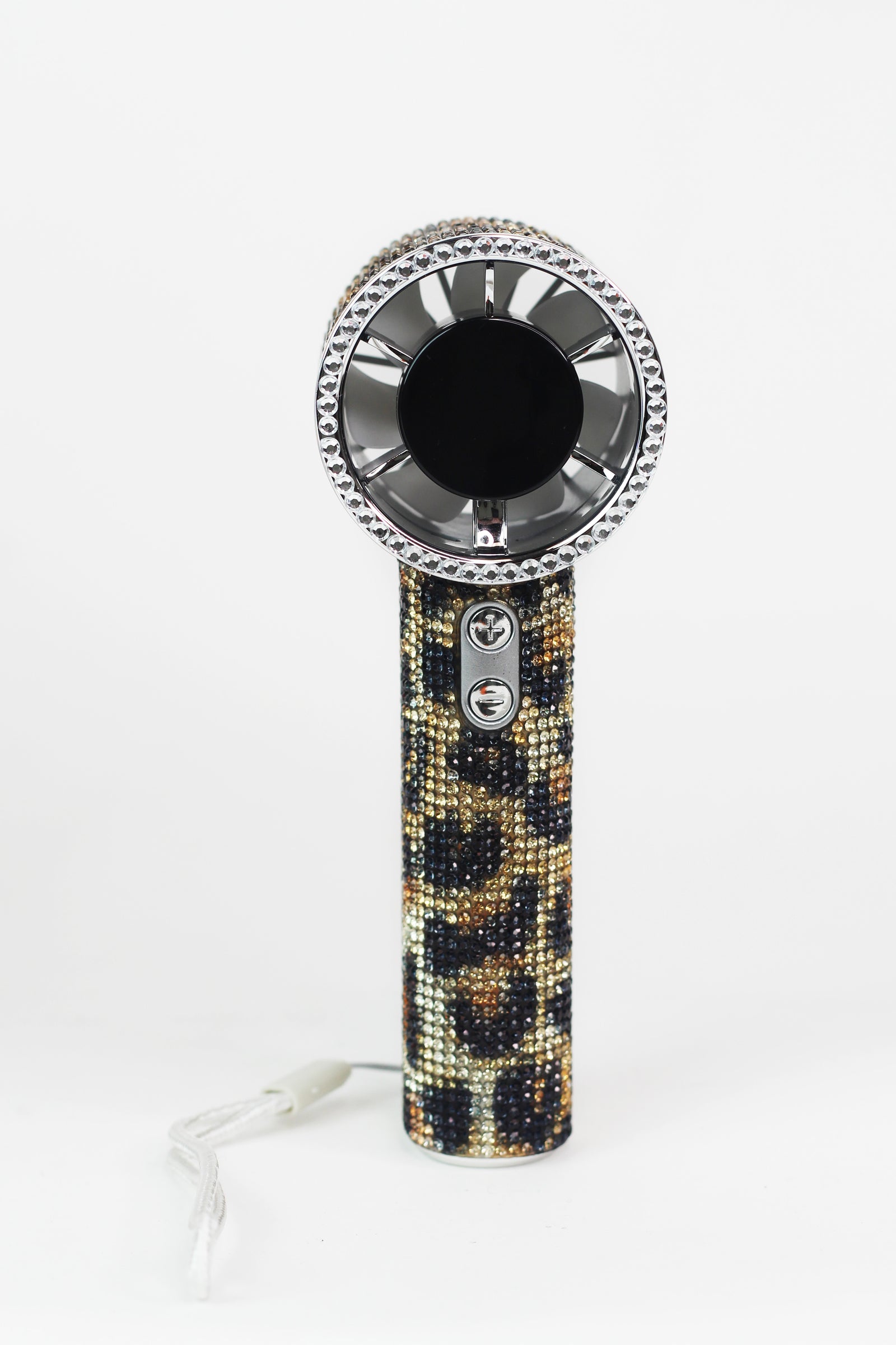 High Speed Portable Full Rhinestone Fan