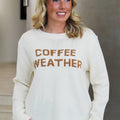 "Coffee Weather" Crewneck Sweater