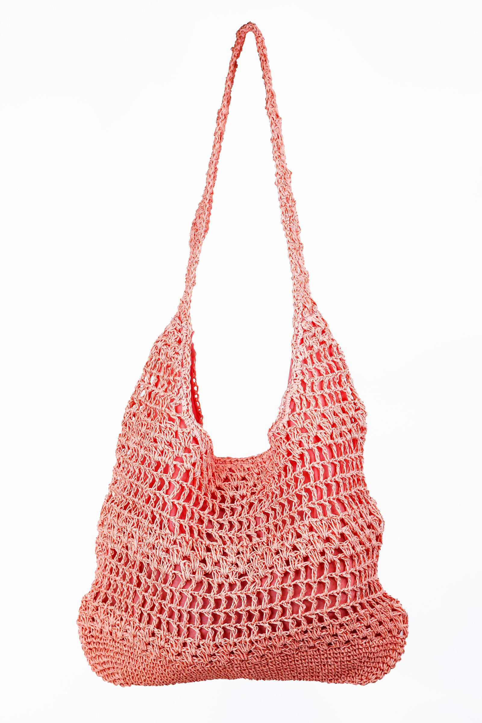 Large Magnetic Buckle Straw Bag
