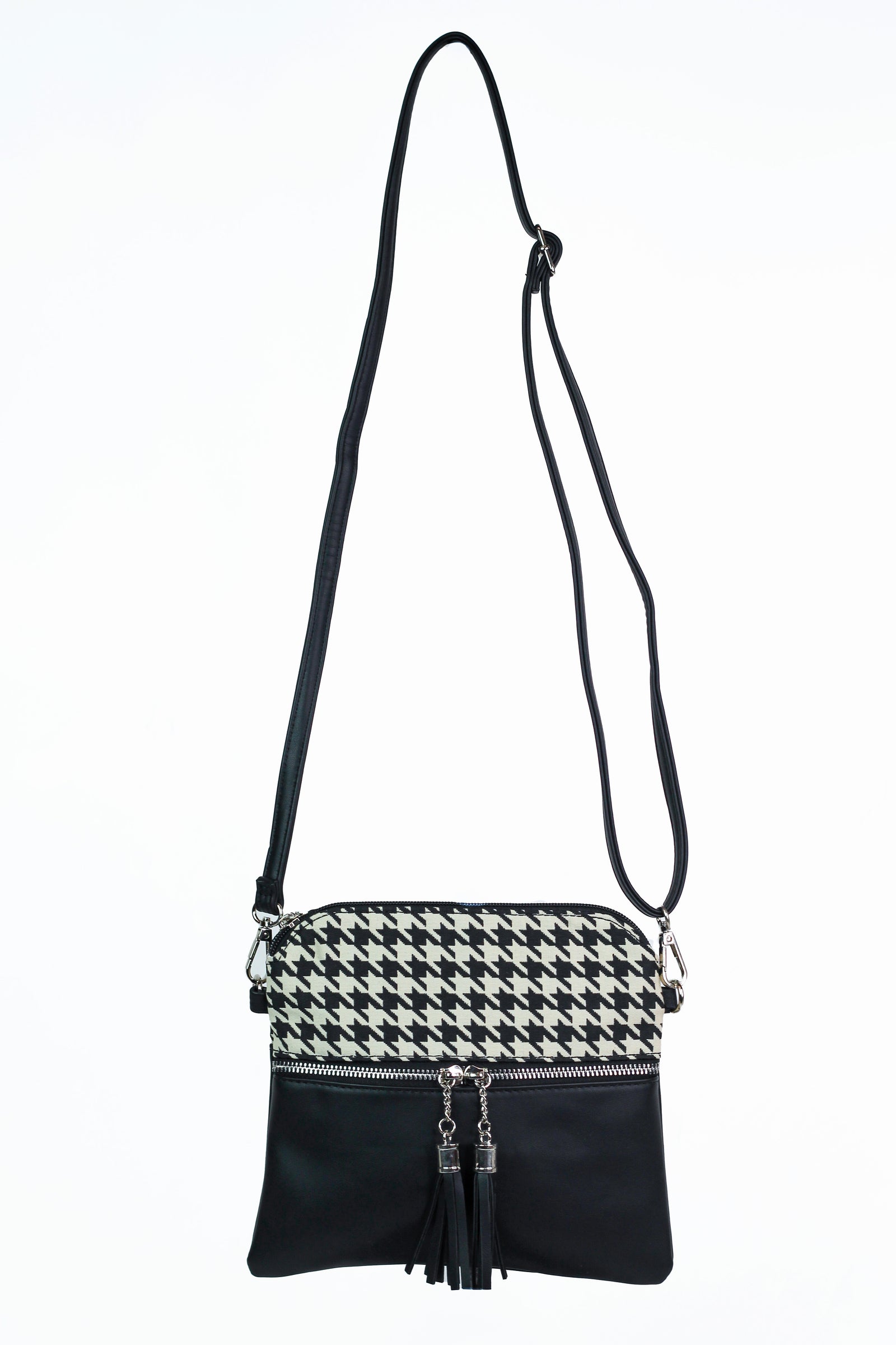 Double zip Crossbody