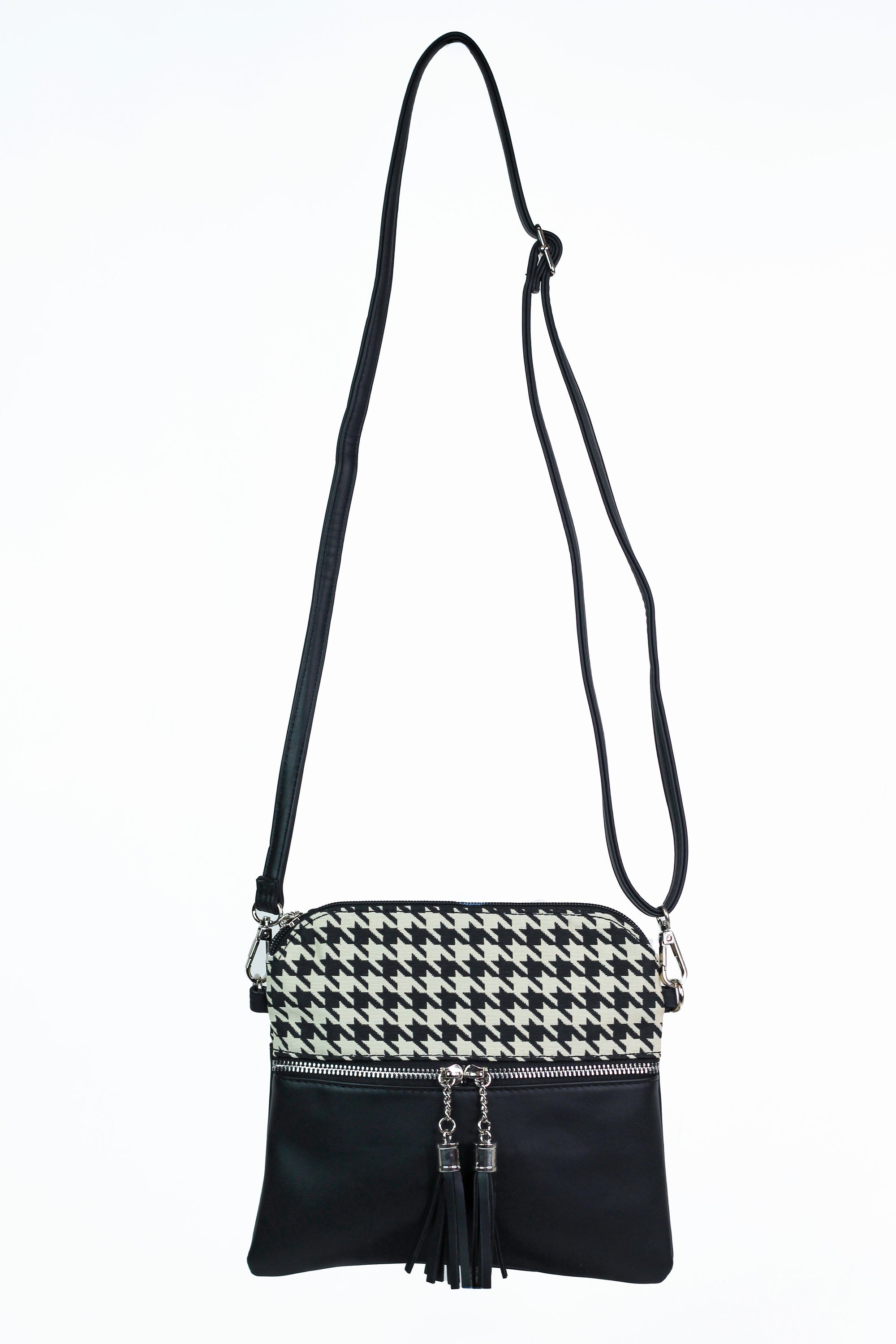 Double zip Crossbody
