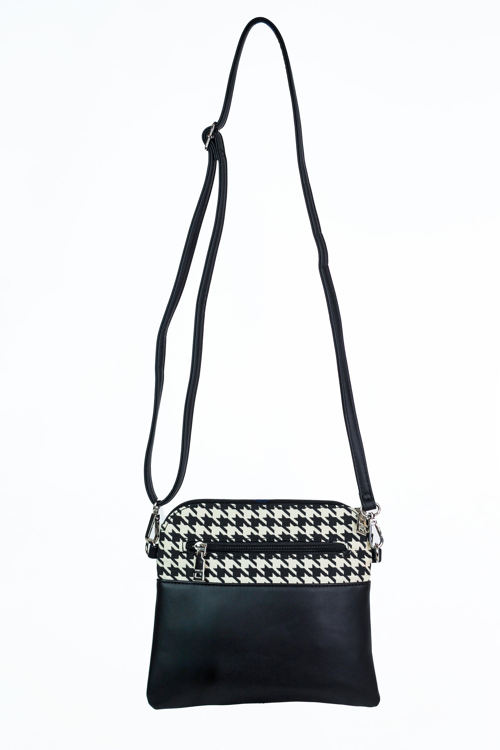 Double zip Crossbody