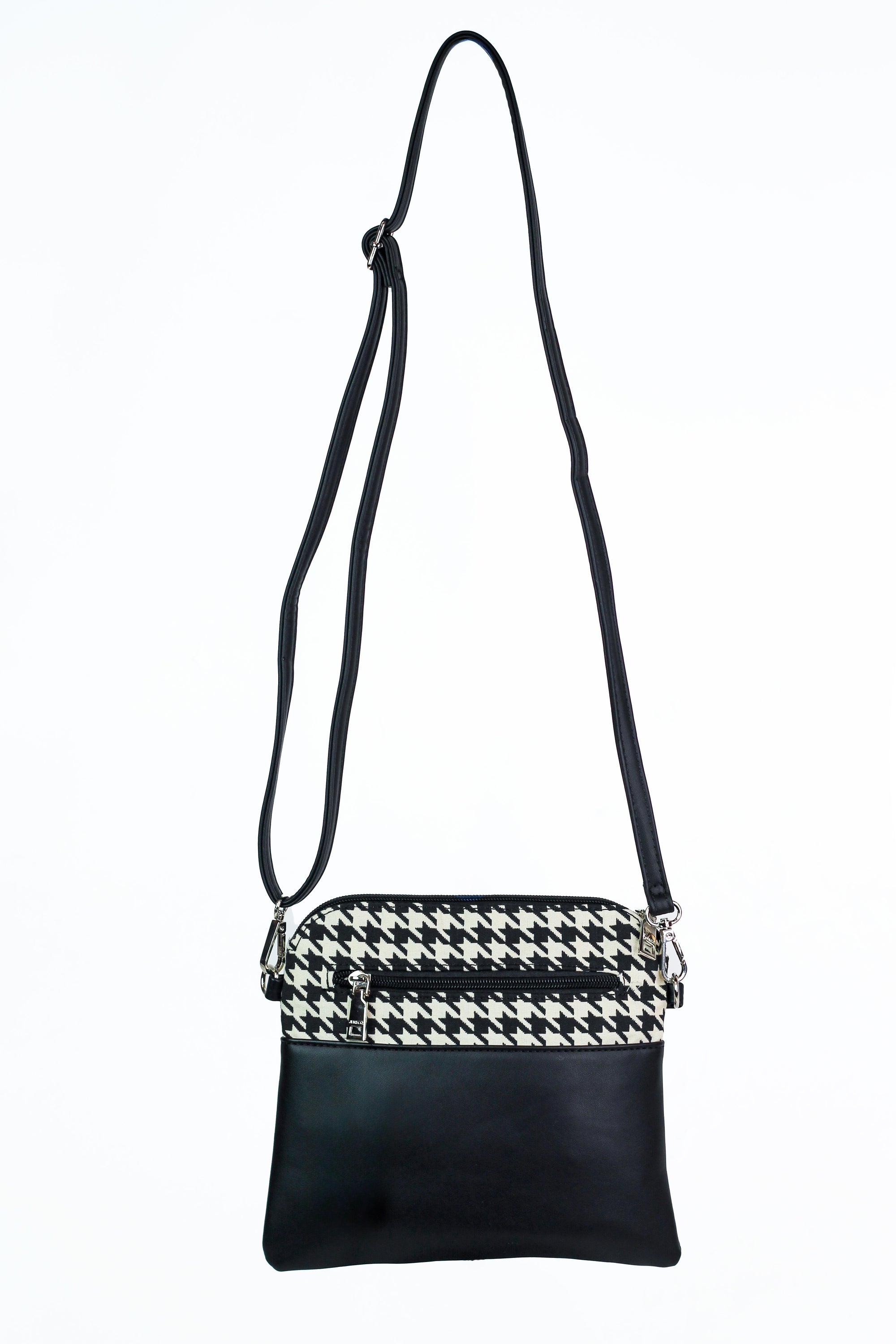 Double zip Crossbody