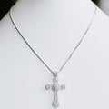 Baguette X Middle Cross Necklace