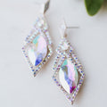 Large Almond Diamond Chandelier Earring - Glitz & Ears Boutique
