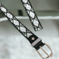 Rhinestone Eye Pattern Belt