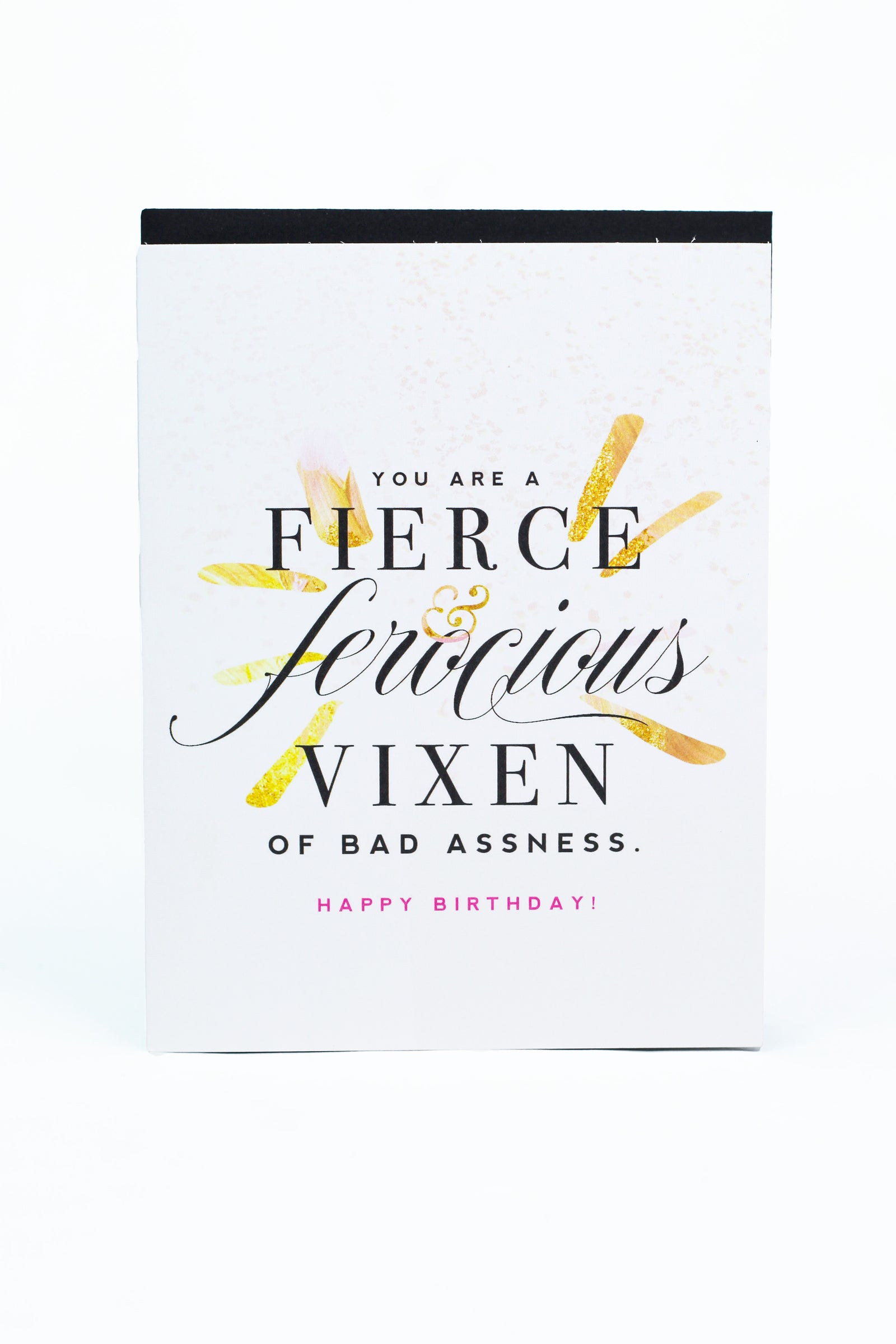 Fierce Vixen Birthday Card