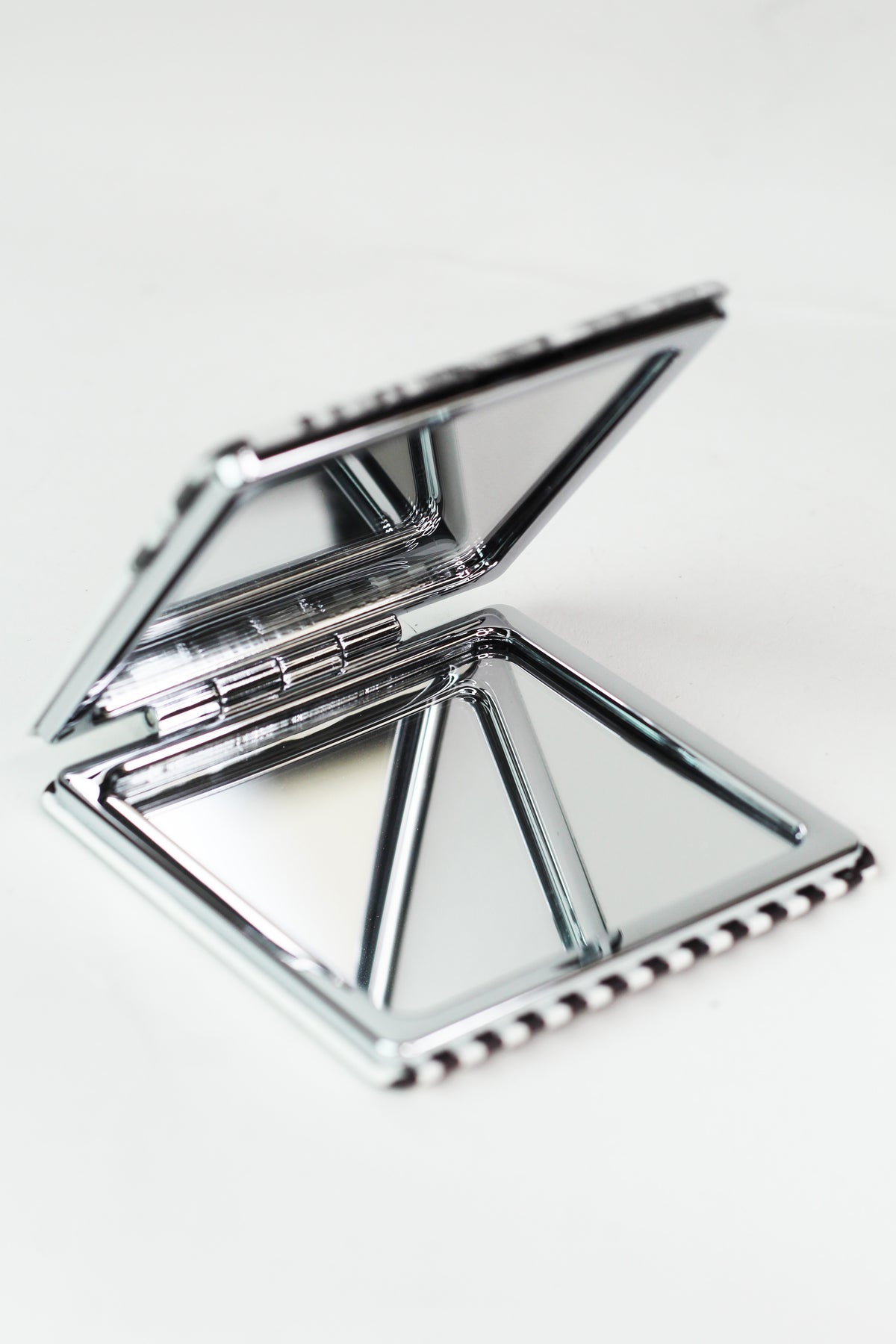 Photo & Quote Square Mirror Compact