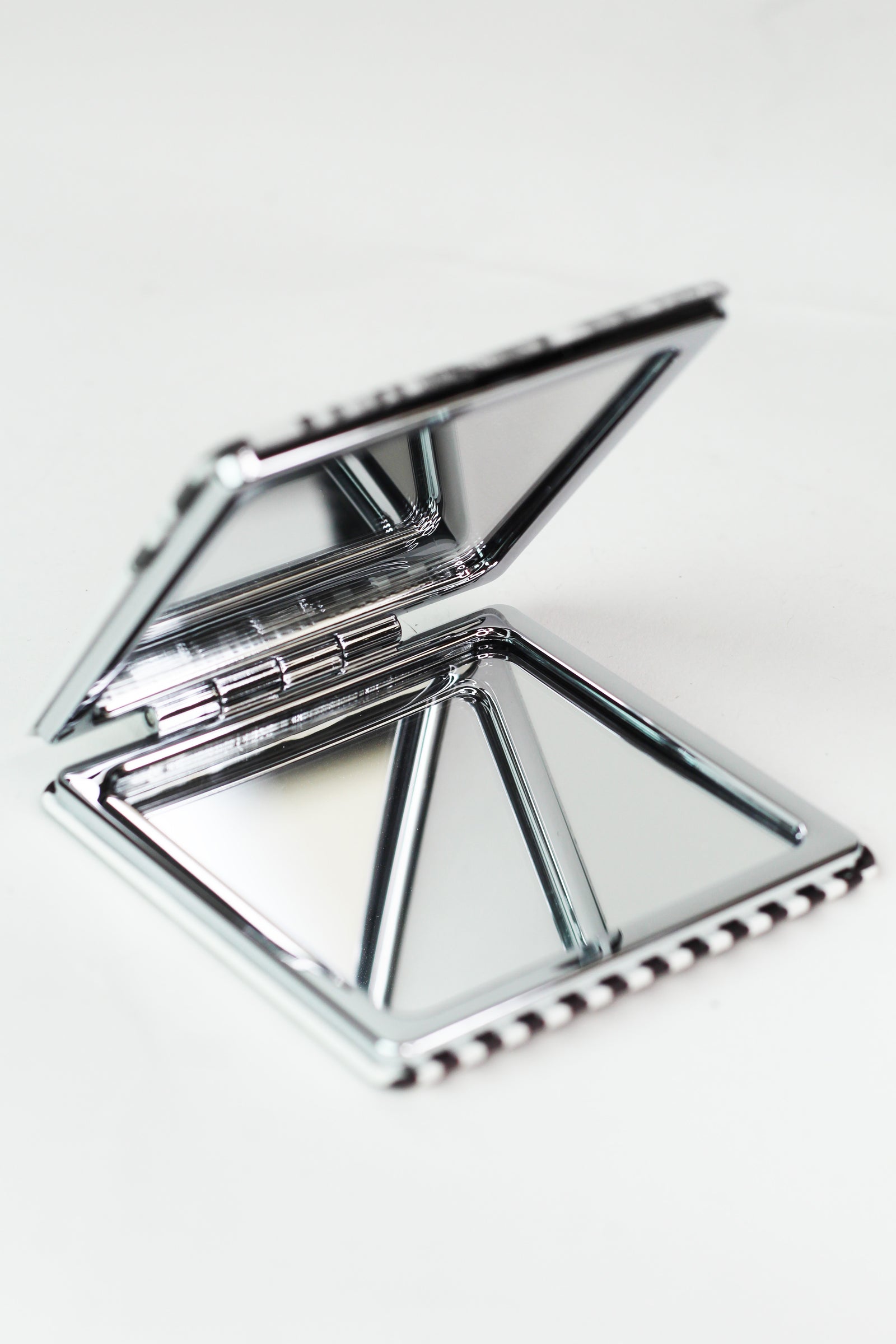 Photo & Quote Square Mirror Compact