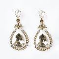 Teardrop w/ XS Almond Stone Earrings