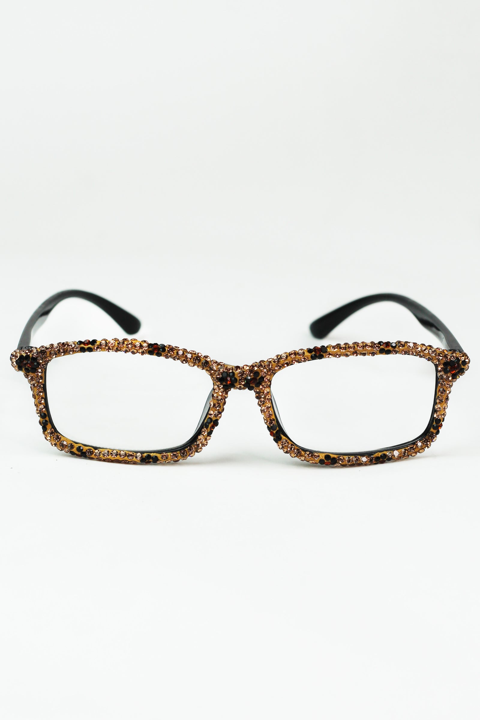Animal Print Rhinestone Readers