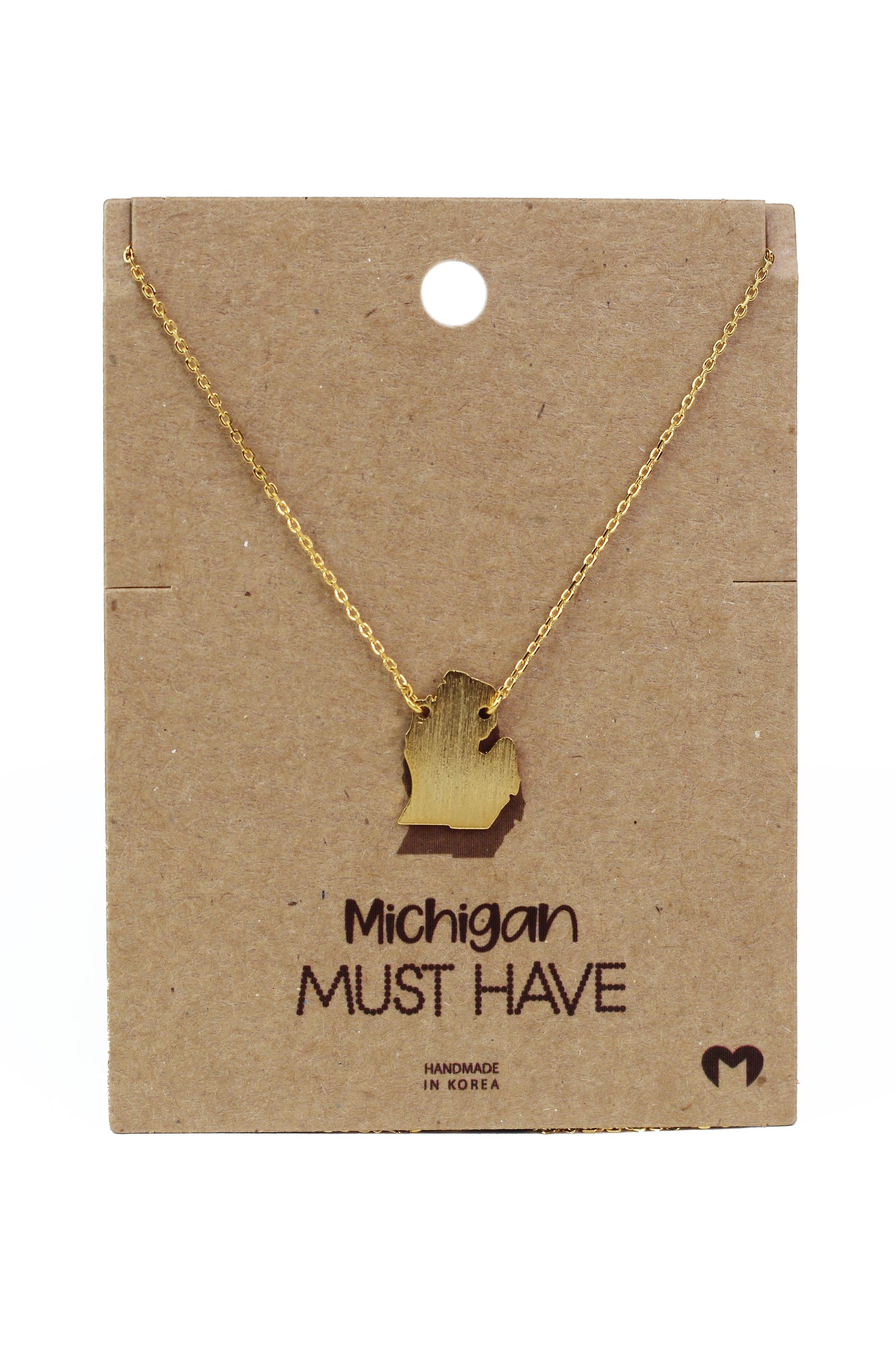 Michigan Glove Necklace