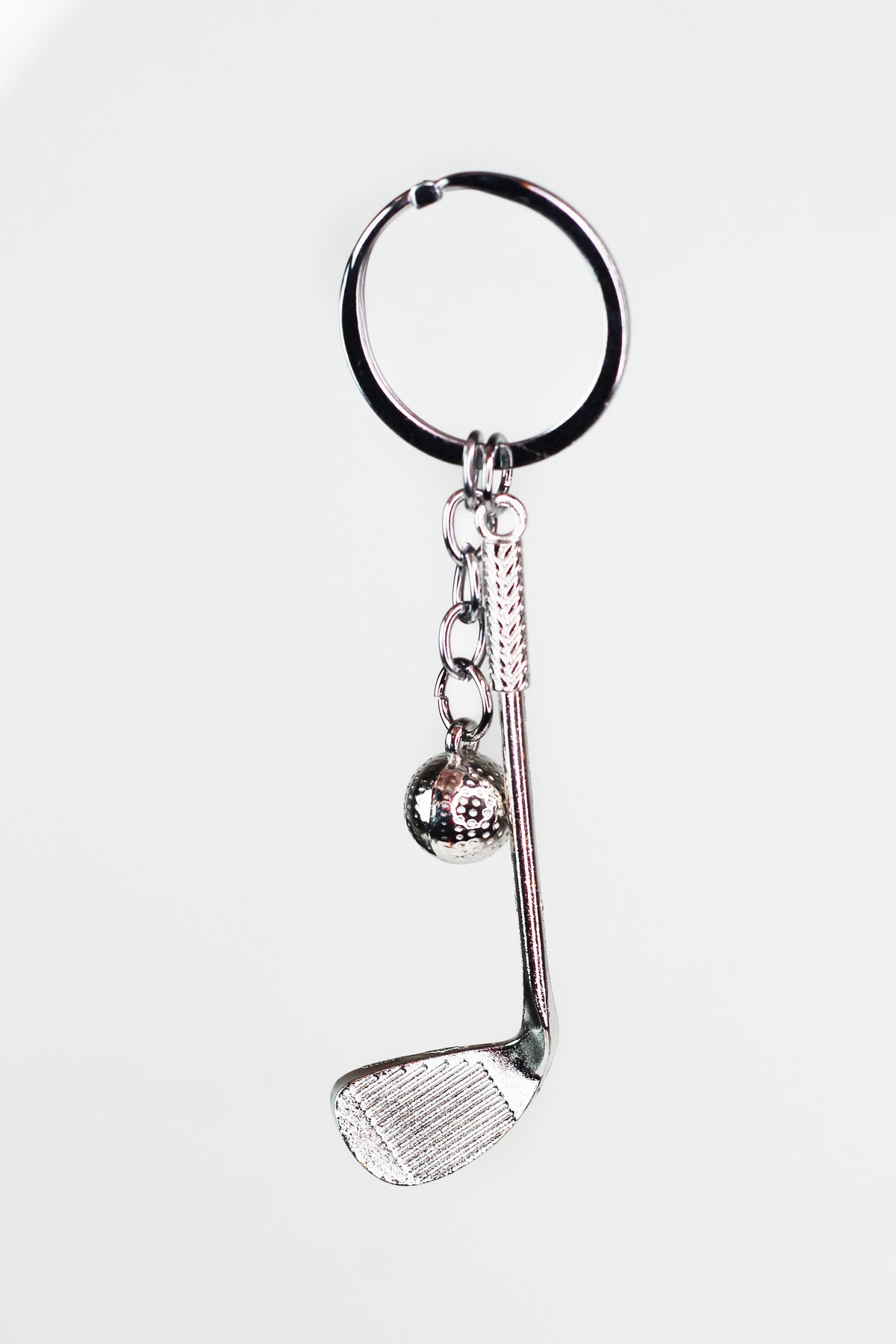 Golf Ball &amp; Club Keychain
