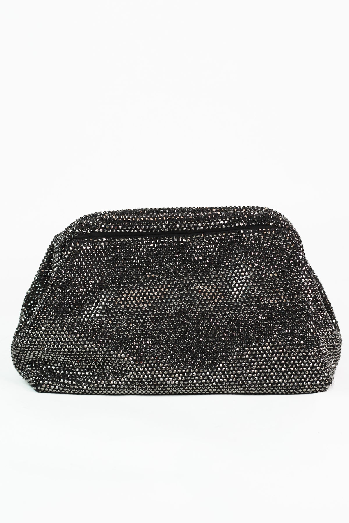 Sparkly Rhinestone-Covered Evening Handbag