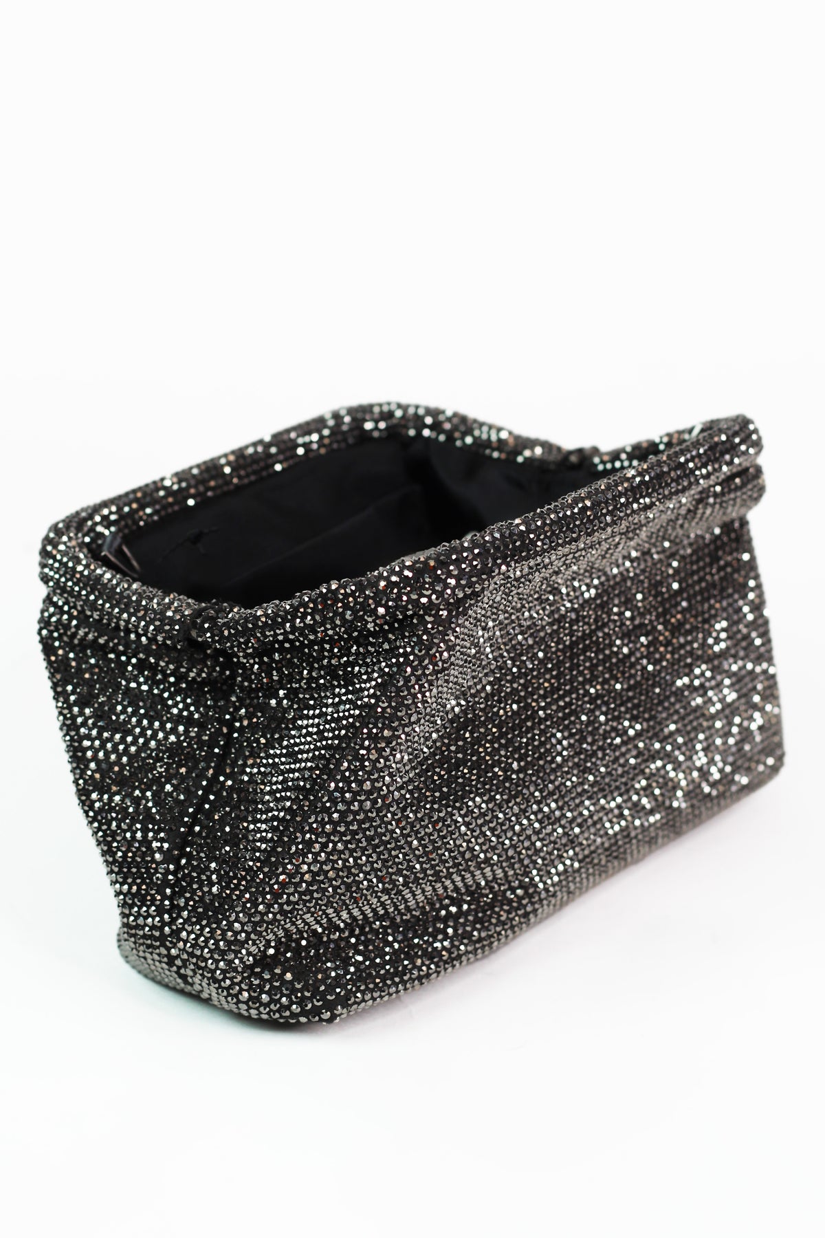 Sparkly Rhinestone-Covered Evening Handbag