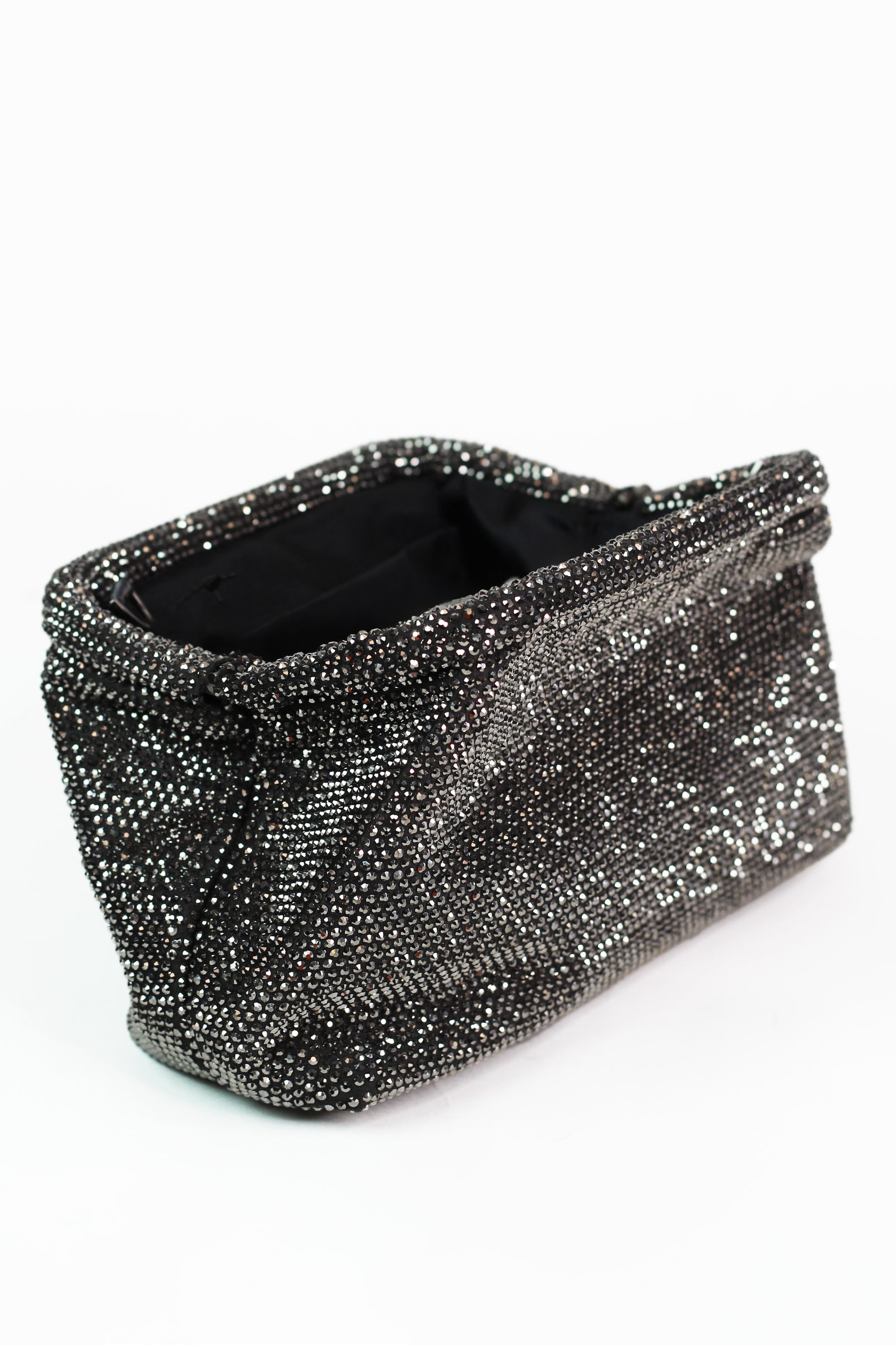Sparkly Rhinestone-Covered Evening Handbag