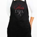 Rhinestone Hair Diva Adjustable Neck Apron
